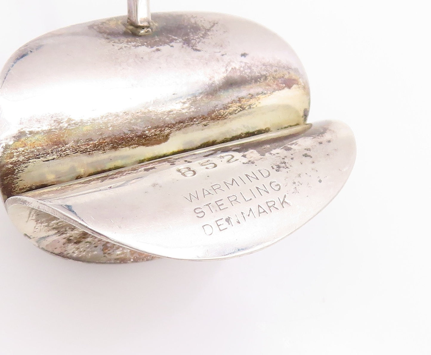 925 Sterling Silver Vintage Pendant WARMIND DENMARK Toddy Beverage Ladle PT24900