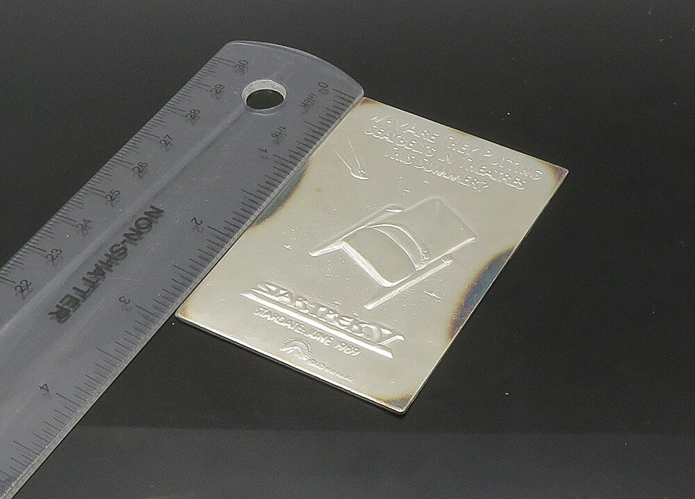 925 Sterling Silver  Vintage Star Trek 1989 Collection Card  TR3083