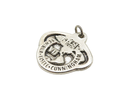 925 Sterling Silver  Vintage Apollo 7 Spacecraft 1968 Drop Pendant  PT15520