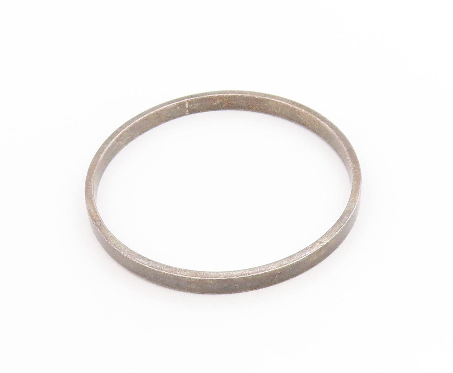925 Sterling Silver Vintage Bracelet DENMARK Minimalist Classic Bangle  BT12032