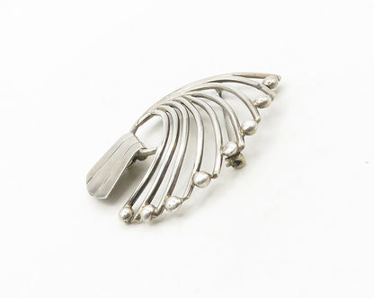 BETO MEXICO 925 Sterling Silver  Vintage Modernist Design Brooch Pin  BP7193