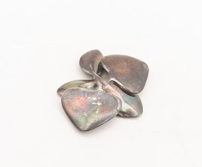 925 Sterling Silver Vintage Brooch Pin CUMMINGS Solid Strawberries BP10595