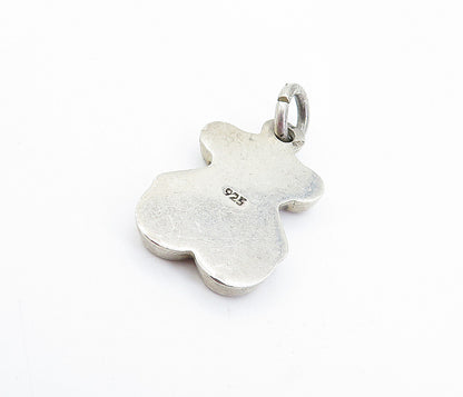 925 Sterling Silver  Vintage Petite Hollow Animal Motif Drop Pendant  PT5135