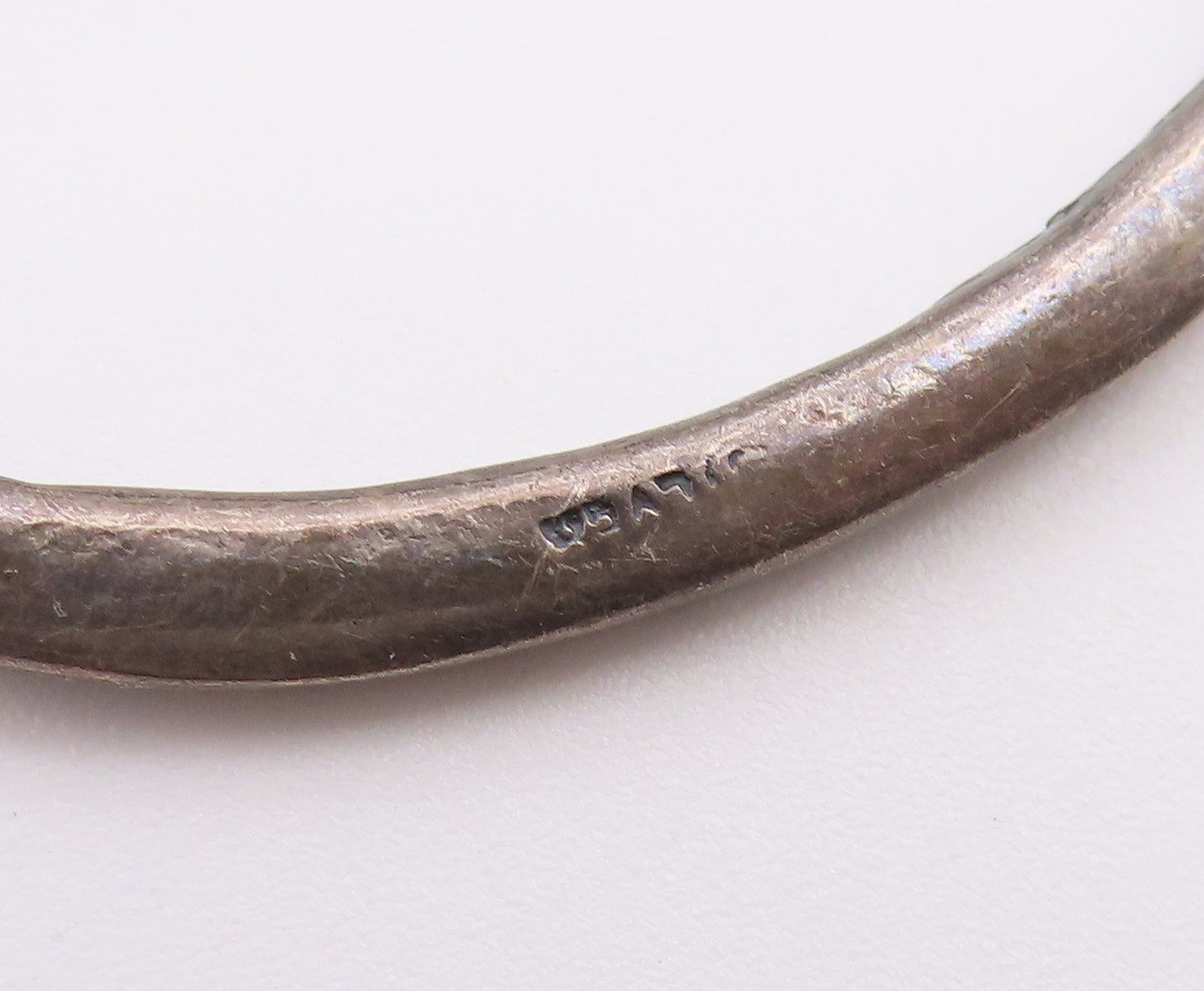 925 Sterling Silver Vintage Brooch IRELAND Celtic Weave Penannular Pin  BP12602