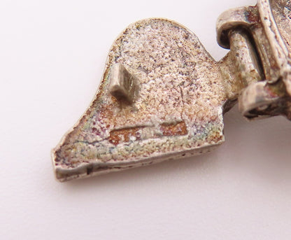 925 Sterling Silver  Vintage Petite Grand Piano Motif Pendant (OPENS)  PT18320