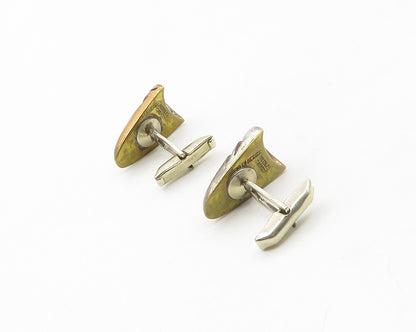 METALES CASADOS MEXICO 925 Sterling Silver Vintage Theater Mask Cufflinks TR2343