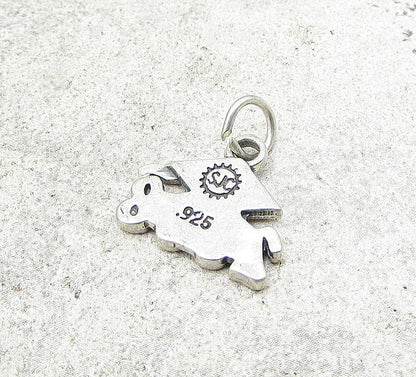 925 Sterling Silver 2008 Graduation Charm Pendant  PT1038