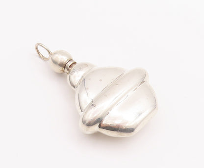 925 Sterling Silver Vintage Pendant MEXICO Designer Perfume Bottle OPENS PT23209