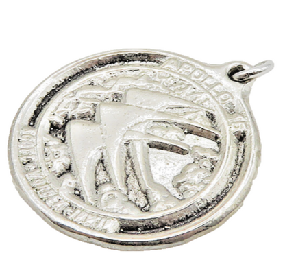 925 Sterling Silver  Vintage Apollo 15 Spacecraft 1971 Pendant  PT15516
