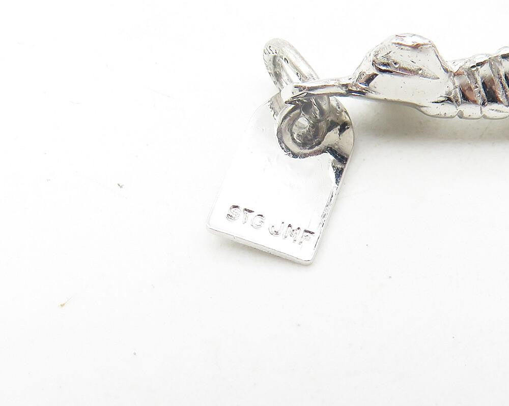 925 Sterling Silver  Vintage Petite Shiny Lobster New Orleans Pendant  PT9371