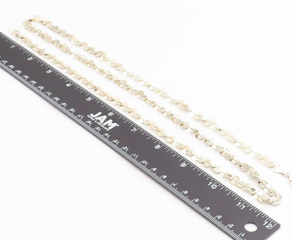 925 Sterling Silver Vintage Necklace MILOR Classic Disc Statement Chain  NE4894