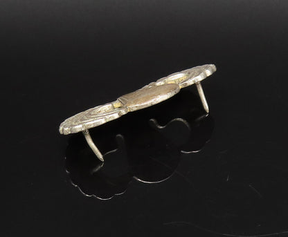 925 Sterling Silver  Vintage United States Military Parachute Wings Pin TR3429