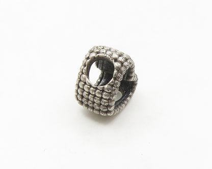 PANDORA 925 Sterling Silver  Vintage Love Heart Slide Pendant  PT14457