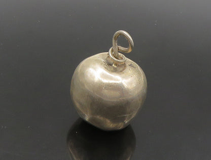 925 Sterling Silver  Vintage Shiny Hollow Apple Motif Table Trinket  TR3227