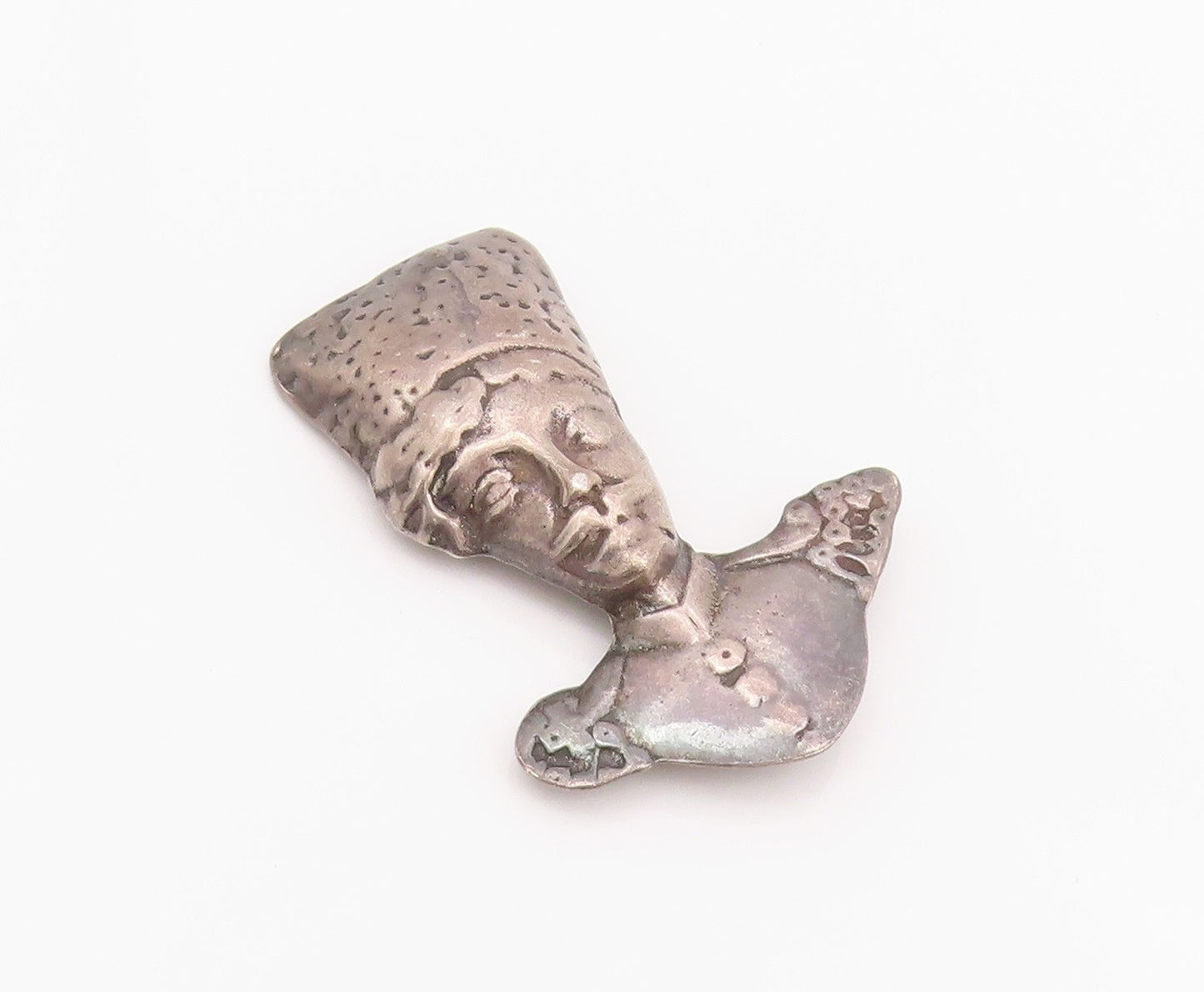 925 Sterling Silver Vintage Brooch Antique Royal Czar Figure  BP12533