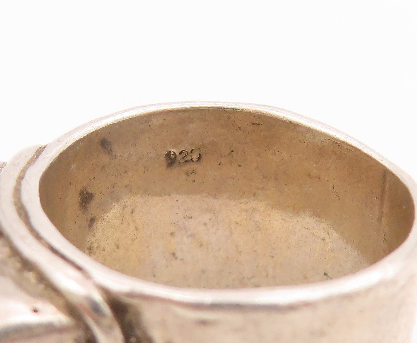925 Sterling Silver Vintage Ring SILPADA Solid Smoky Quartz Band  Sz 6  RG36154