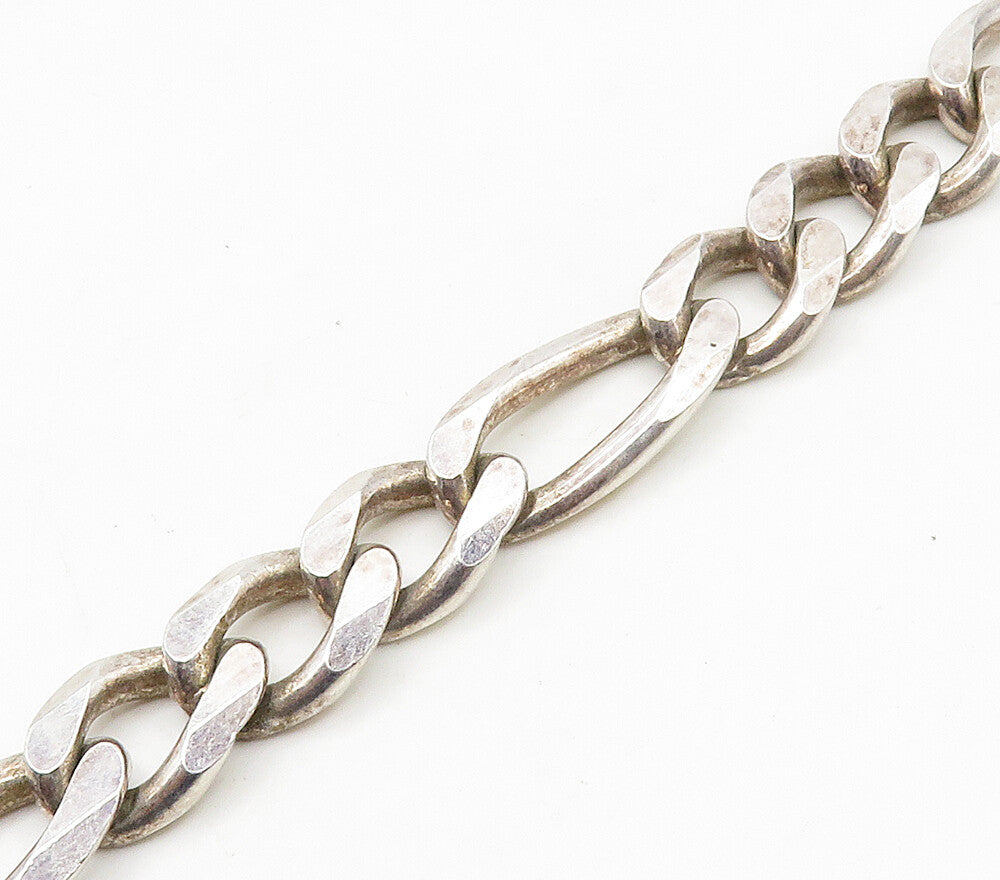 925 Sterling Silver  Vintage Shiny Minimalist Curb Link Chain Necklace  NE2639