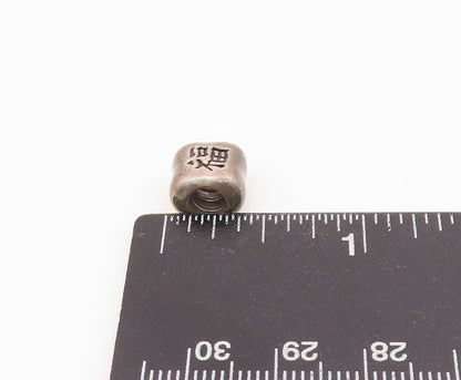925 Sterling Silver Vintage Pendant PANDORA Chinese Happiness Etched  PT24253