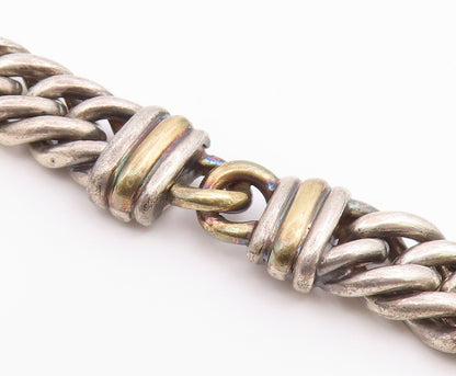 925 Sterling Silver Vintage Necklace CHRISTOFLE Classic Curb Chain HEAVY  NE4885