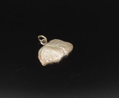 925 Sterling Silver  Vintage 1620 Plymouth Rock Medal Charm Pendant  PT21530