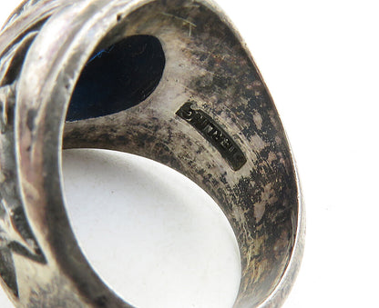 925 Sterling Silver Vintage Ft. Lee Intermediate School 1968 Ring Sz 5 RG9520