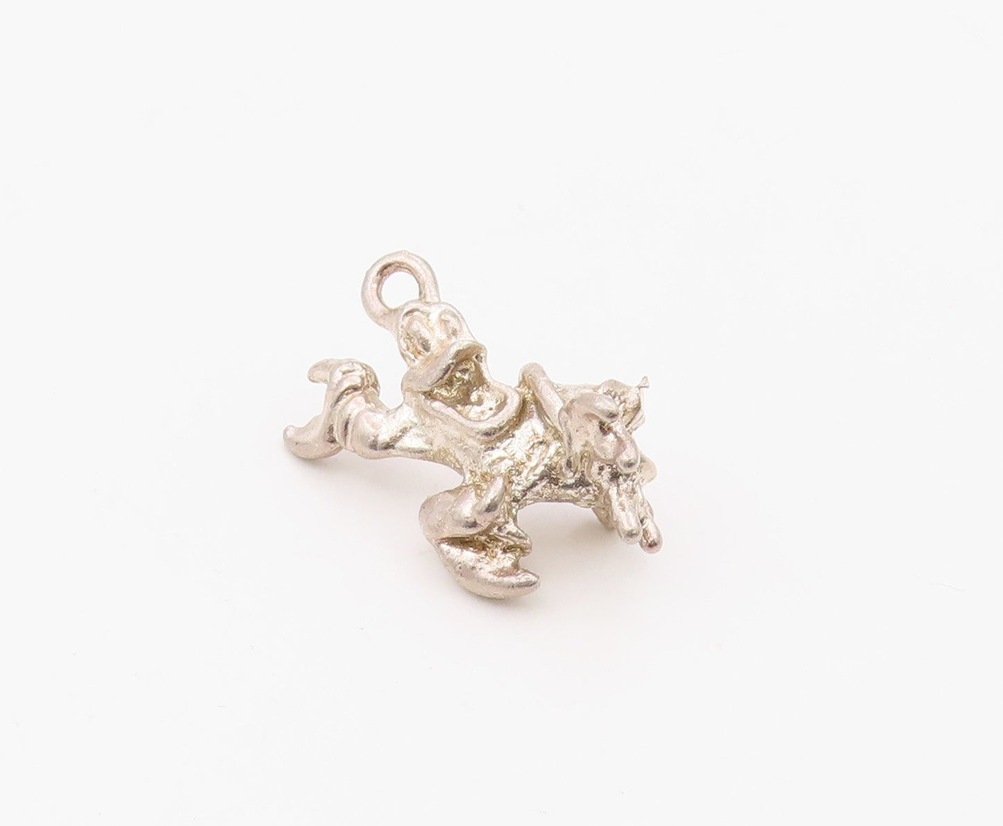 925 Sterling Silver Vintage Pendant Figural Disney Character Charm  PT26308