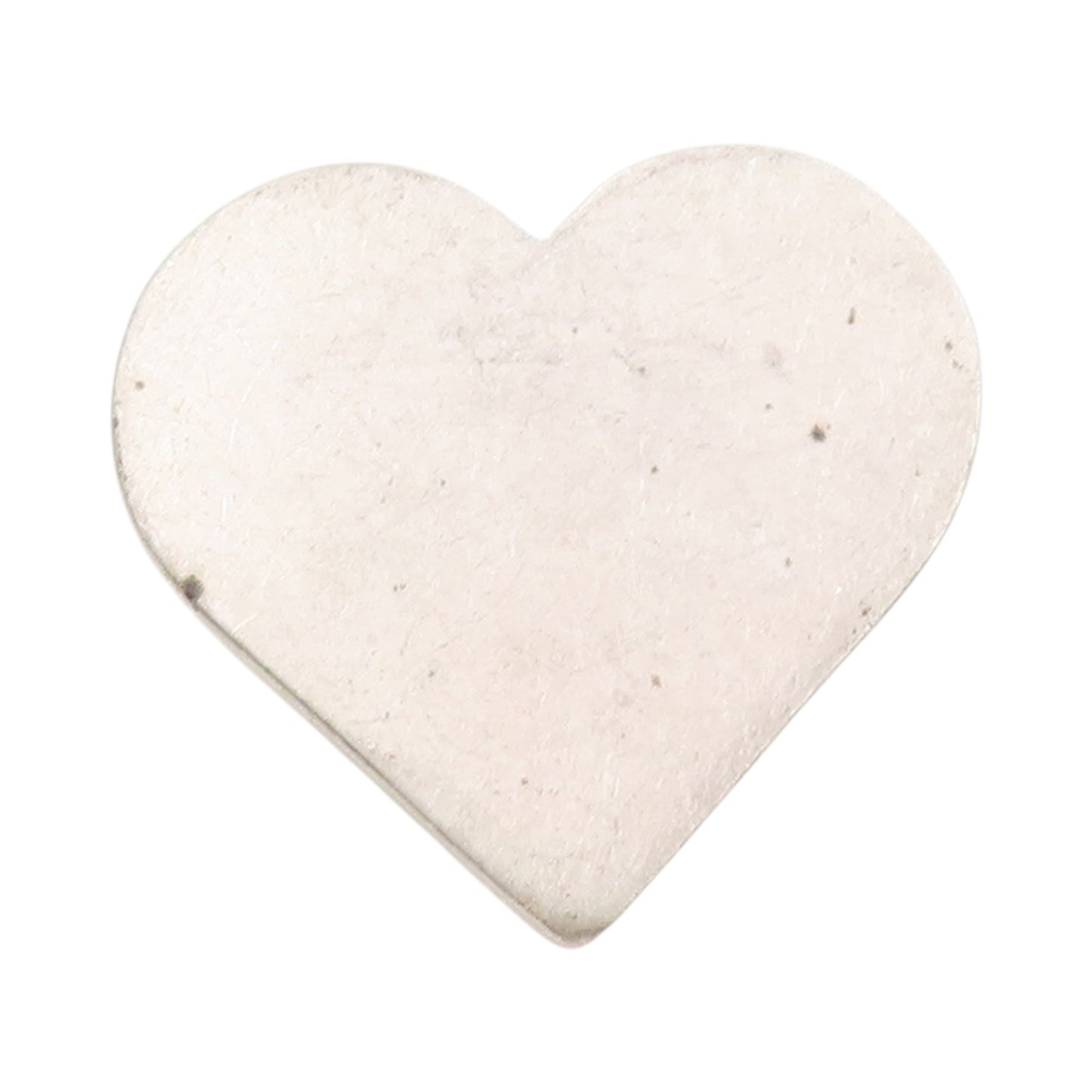 925 Sterling Silver Vintage Brooch Minimalist Solid Love Heart Design  BP11922