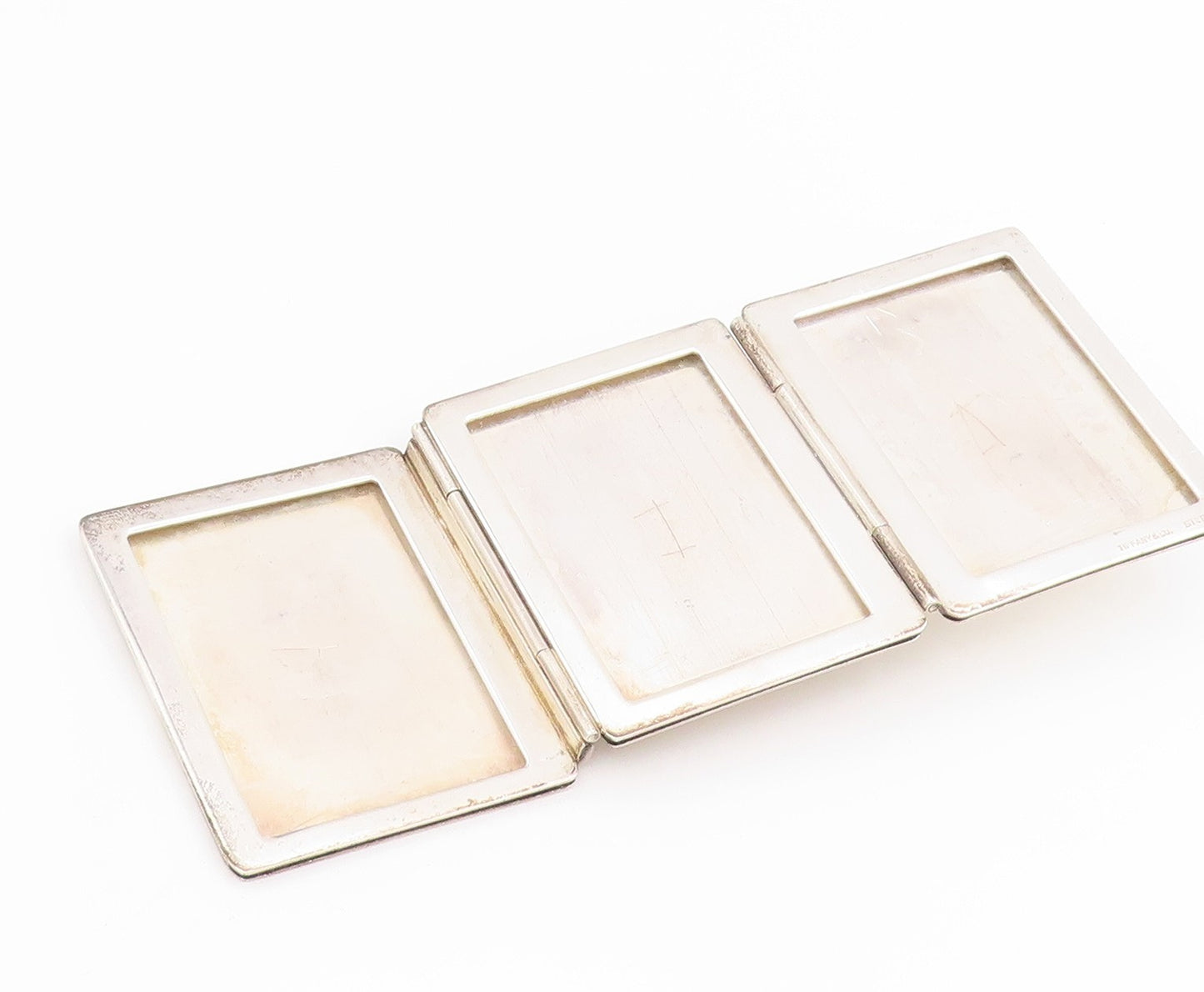 925 Sterling Silver Vintage Antique TIFFANY & CO  Photo Album Case OPENS TR4167