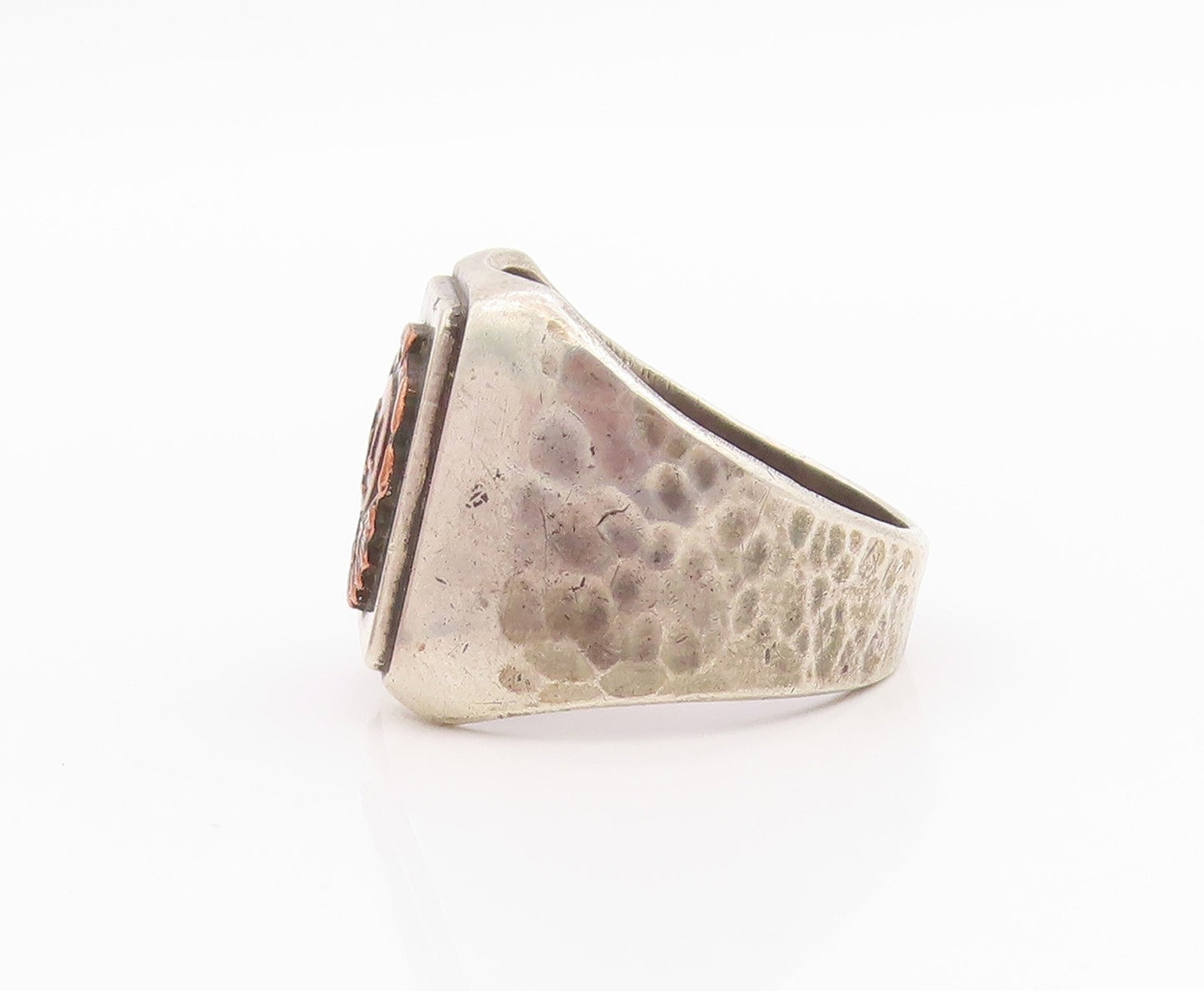 925 Sterling Silver Vintage Ring Antique French Sports Federation Sz 10  RG33160