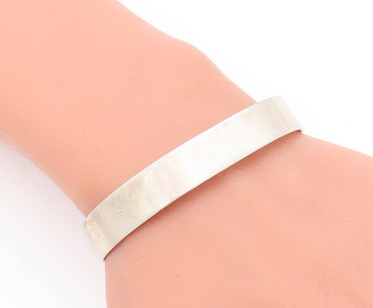 925 Sterling Silver Vintage Bracelet ALWAND VAHAN Minimalist Cuff  BT10688