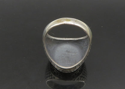 925 Sterling Silver  Vintage Large Religious Cross Band Ring Sz 12.5  RG23534
