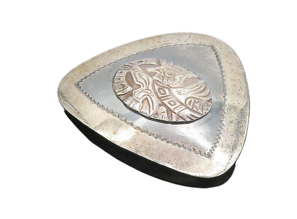 925 Sterling Silver  Vintage Antique Traditional Design Brooch Pin  BP3035