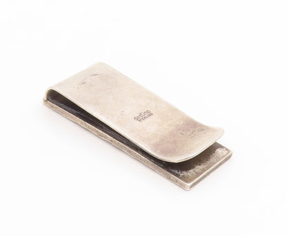 925 Sterling Silver Vintage Tie Clip RALPH DESTINO Basketweave Pattern  TR4230
