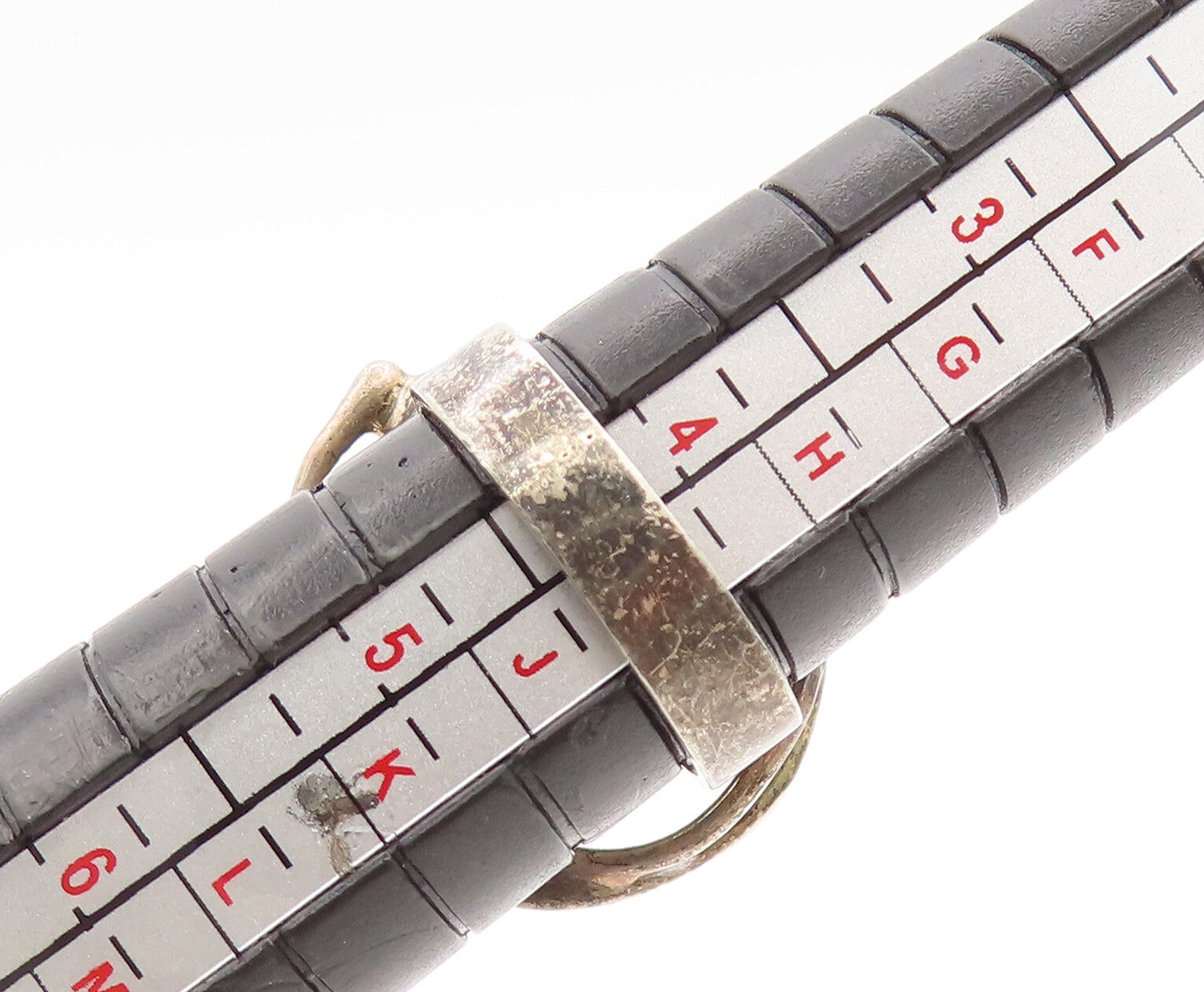 AVI SOFFER ISRAEL 925 Silver  Vintage Braded Designer Ring Sz 4.25  RG26797