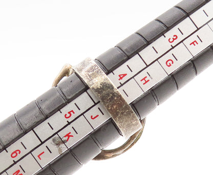 AVI SOFFER ISRAEL 925 Silver  Vintage Braded Designer Ring Sz 4.25  RG26797