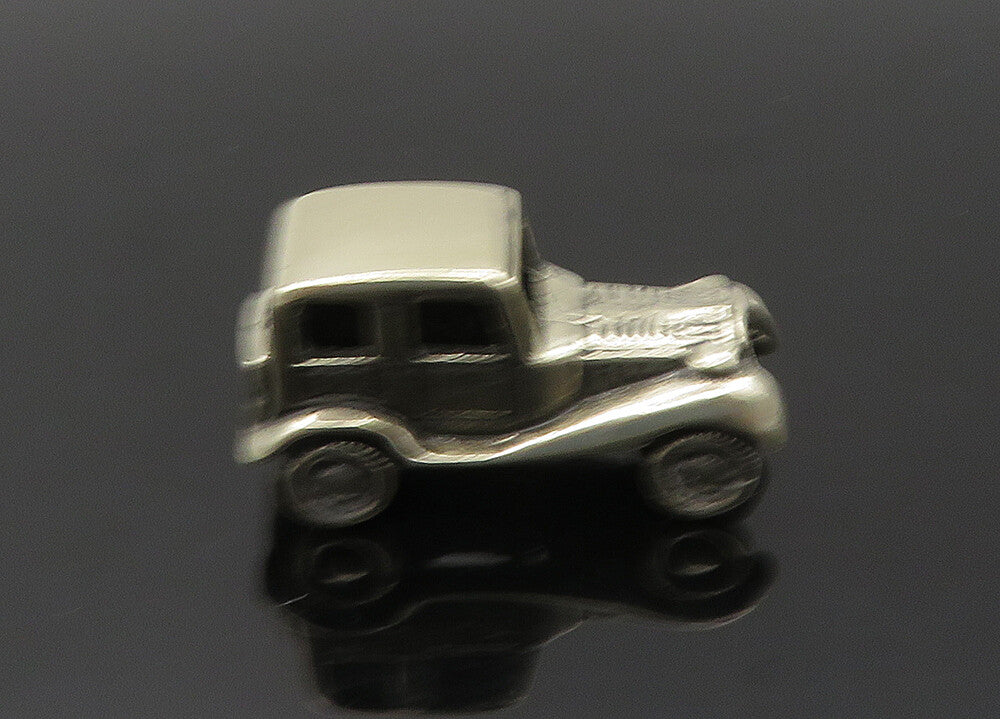 925 Sterling Silver  Vintage Dark Tone Old Fashioned Car Trinket  TR2805