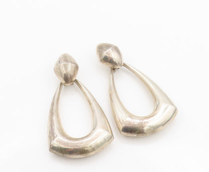 14k Gold 925 Sterling Silver Vintage Earrings JONDELL Dangling Design  EG13567