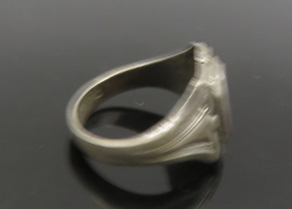 SK&F 925 Silver  Vintage Our Lady Star Of The Sea School Ring Sz 9  RG21743