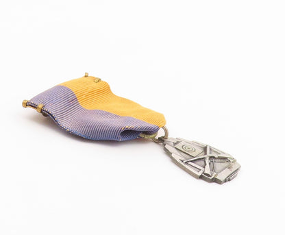 DIEGES & CLUST 925 Silver  Vintage US Military Rifle Dangle Brooch Pin  BP9393