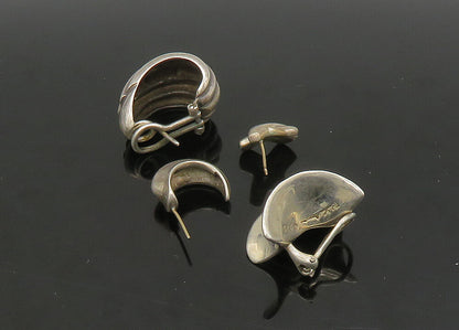 DESIGNER 925 Silver   Vintage Shiny 4 Pcs Lot Single Drop Earrings  EG11245