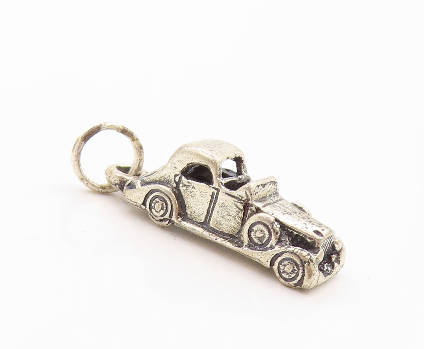 925 Sterling Silver Vintage Pendant Miniature Retro Rolls Royce Charm  PT25081