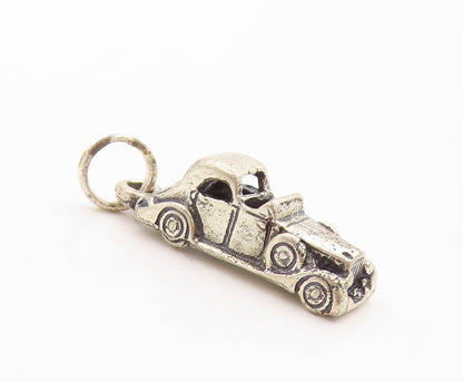 925 Sterling Silver Vintage Pendant Miniature Retro Rolls Royce Charm  PT25081