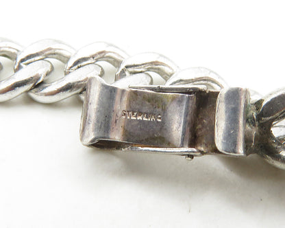 925 Sterling Silver  Vintage Different Countries Coins Chain Necklace  NE2943