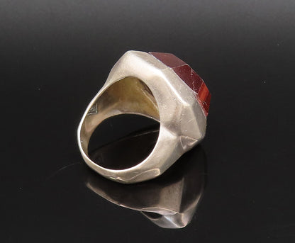 SILPADA 925 Silver  Vintage Tiger's Eye Octagon Shaped Ring Sz 8  RG25813