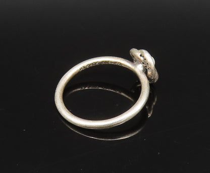 PANDORA 925 Silver  Vintage Crystal Pearl & Cubic Zirconia Ring Sz 6  RG25913