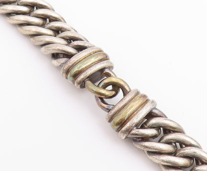 925 Sterling Silver Vintage Necklace CHRISTOFLE Classic Curb Chain HEAVY  NE4885
