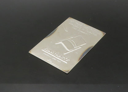 925 Sterling Silver  Vintage Star Trek 1989 Collection Card  TR3083
