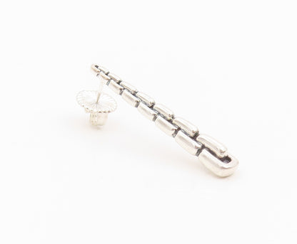 925 Sterling Silver Vintage Earrings JOHN HARDY Classic Single Pieces  EG14307