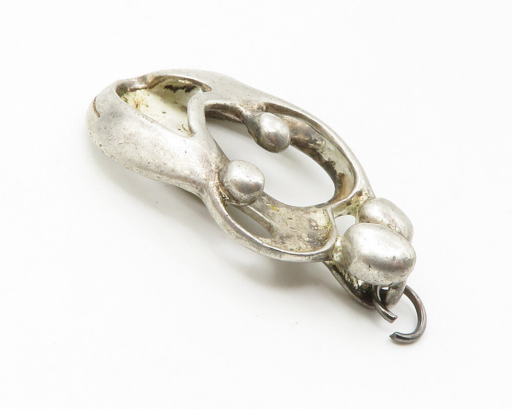 CAROLYN POLLACK RELIOS 925 Silver  Vintage Modernist Family Pendant  PT11219