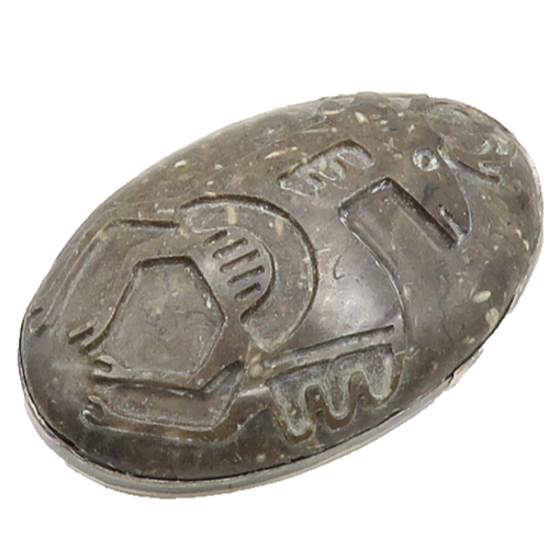 925 Sterling Silver Vintage Deer Animal Carved Jasper Brooch Pin BP7569